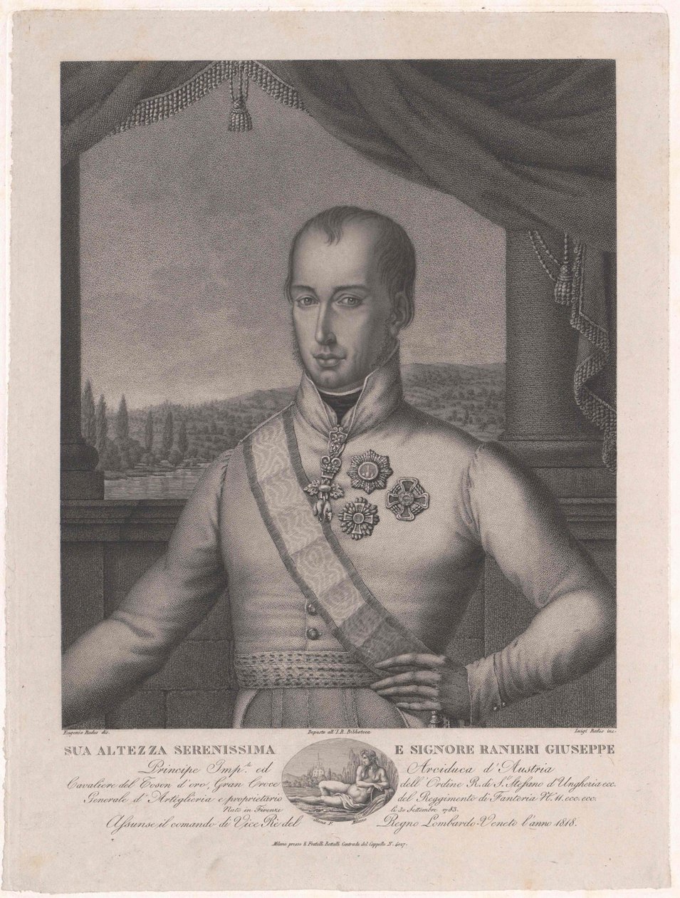 Archduke of Austria Rainer by Artist Unknown