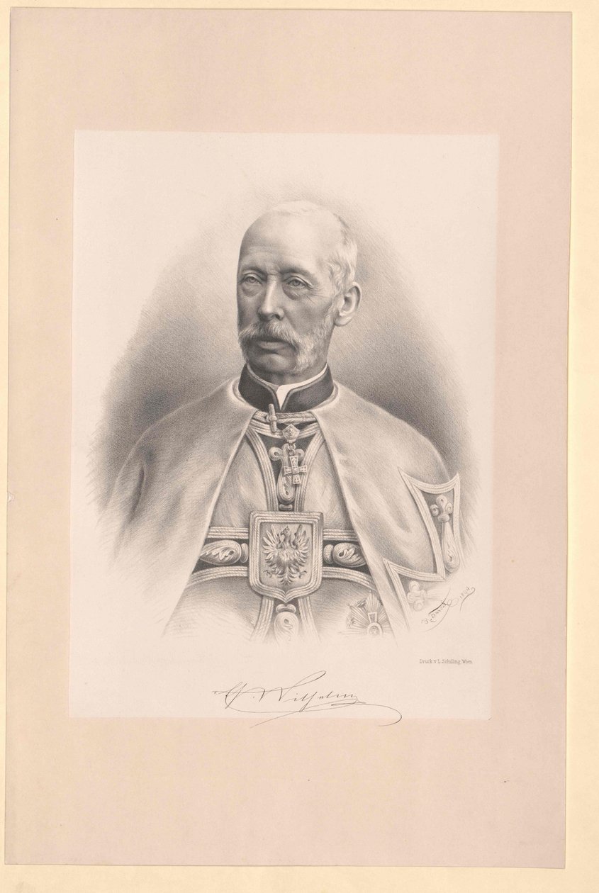 Archduke of Austria Wilhelm (print) by Artist Unknown