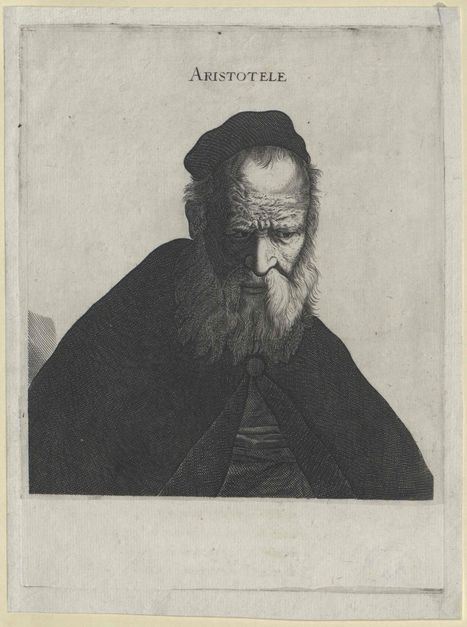 Aristotle (print) by Artist Unknown