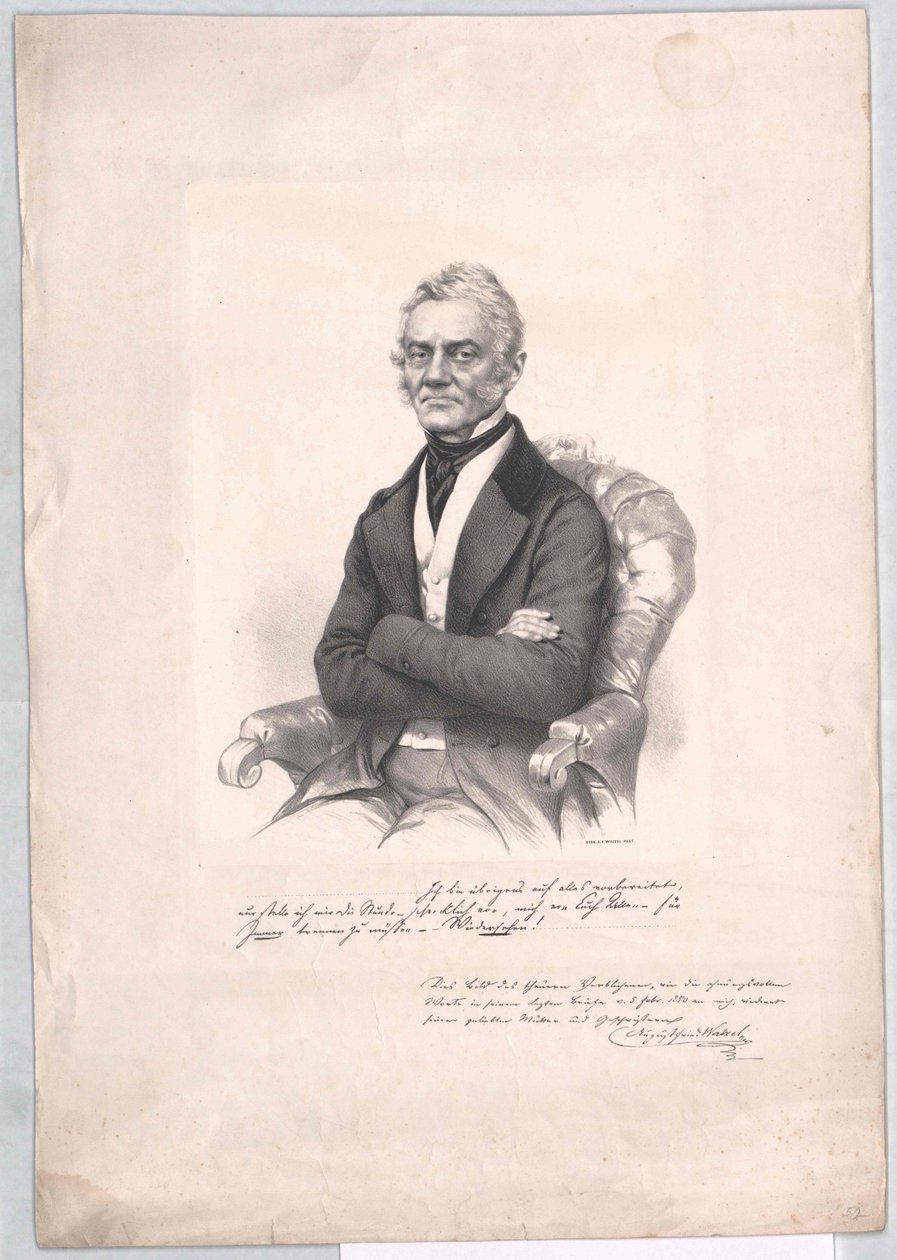 August Frederick Walzel by Artist Unknown