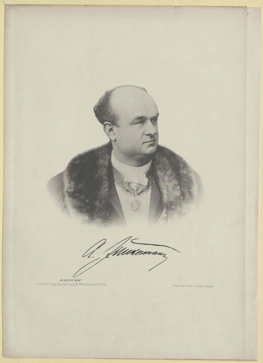 August Junkermann by Artist Unknown