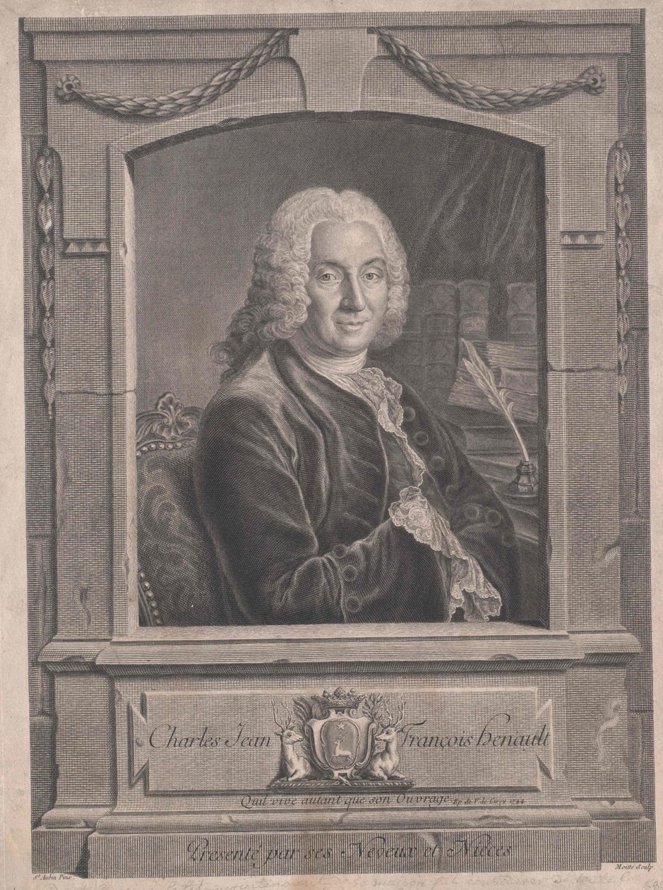 Charles-Jean-Francois Henault by Artist Unknown
