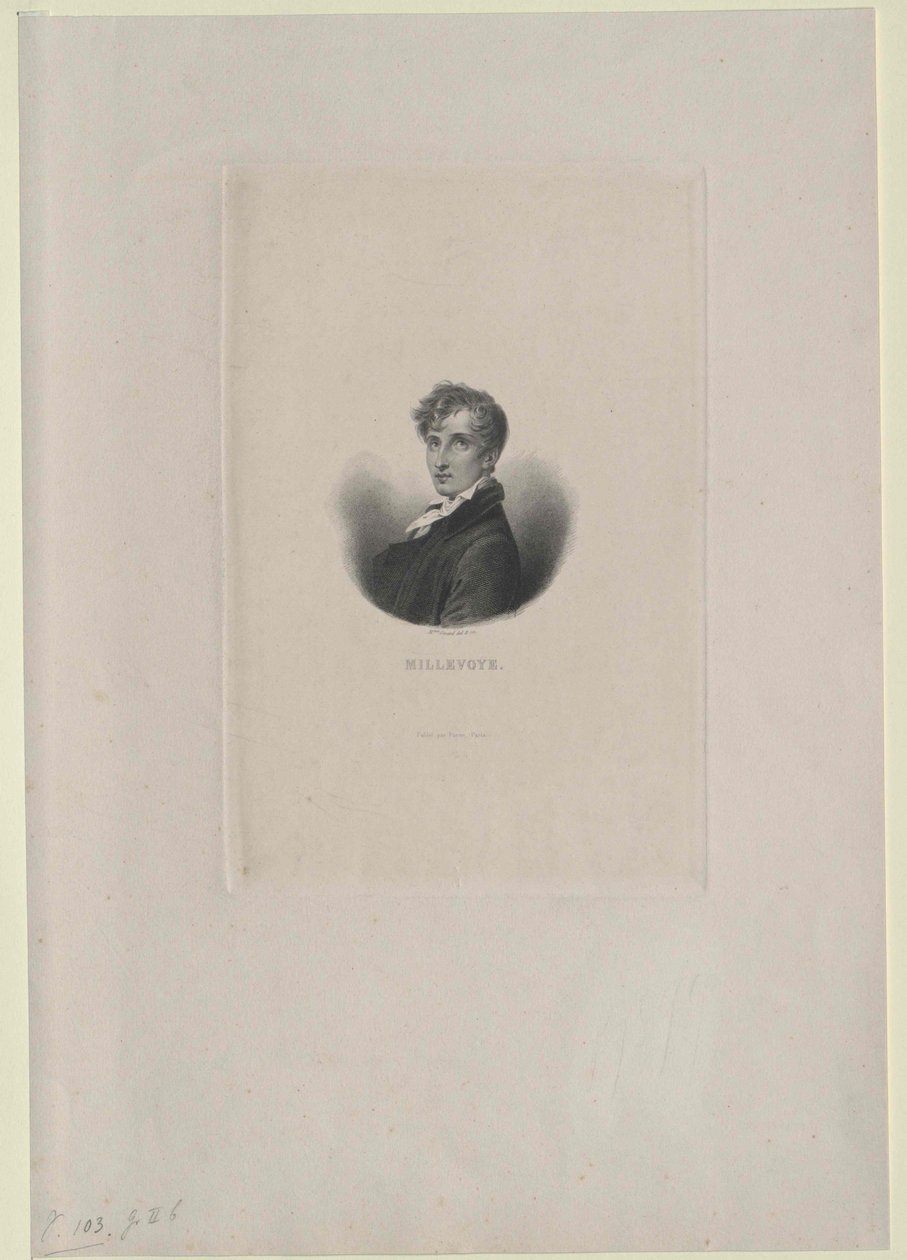 Charles Hubert Millevoye by Artist Unknown