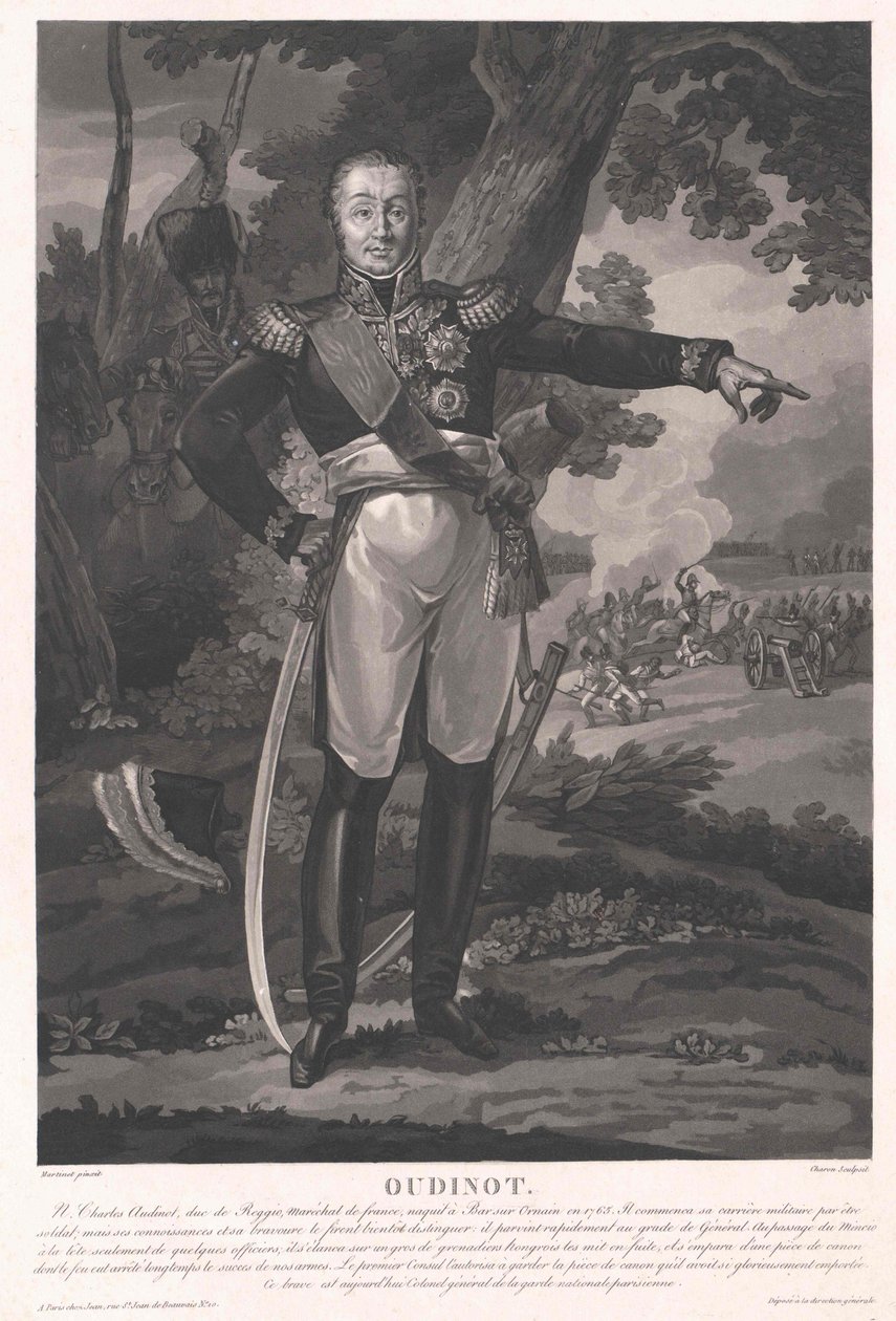 Charles Nicolas Duke of Reggio Oudinot by Artist Unknown