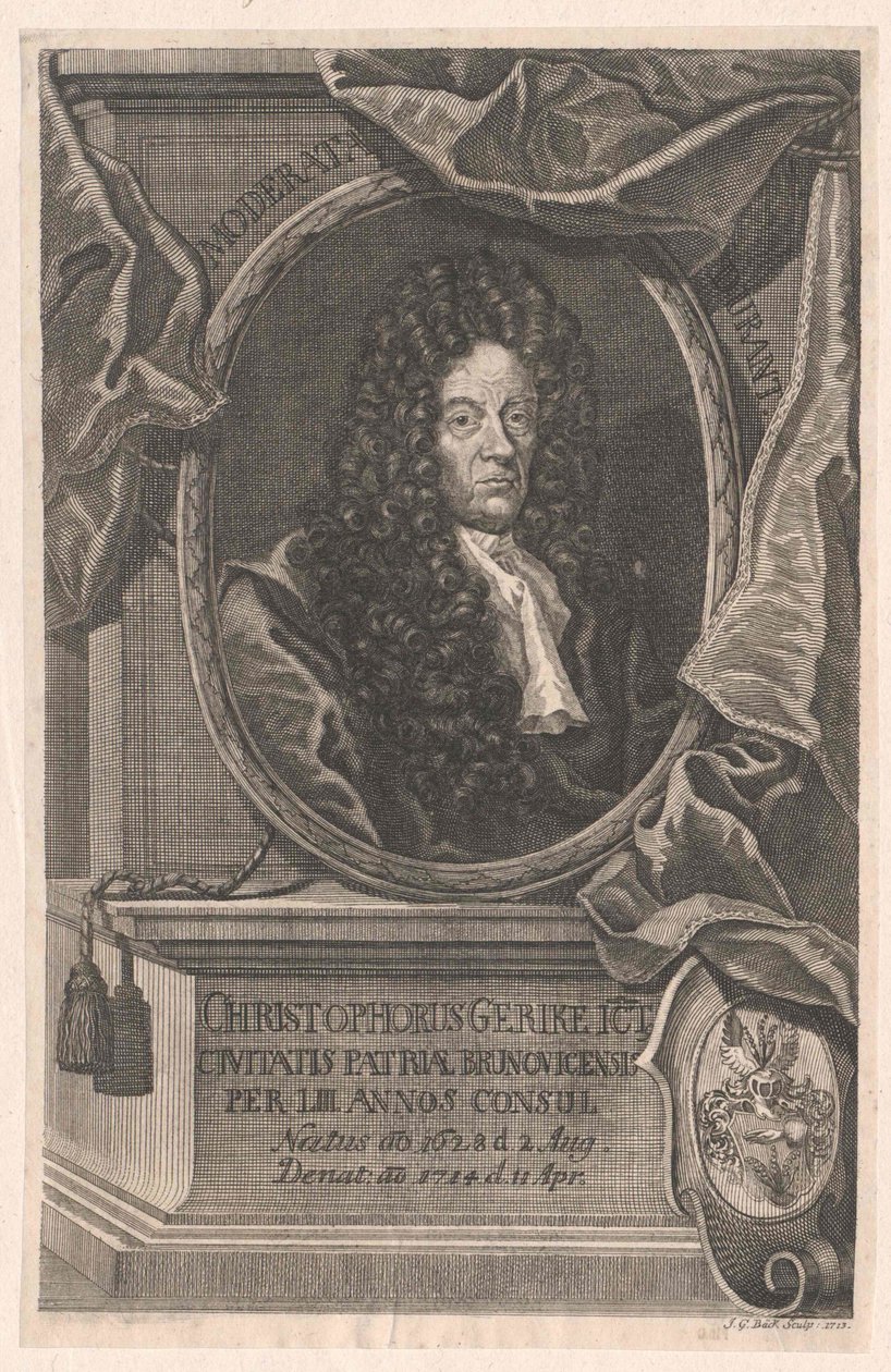 Christoph Gericke by Artist Unknown