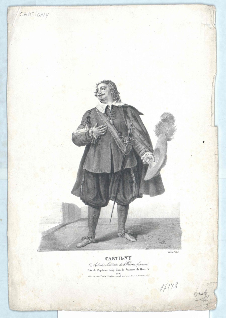 Claude Charles Cartigny by Artist Unknown