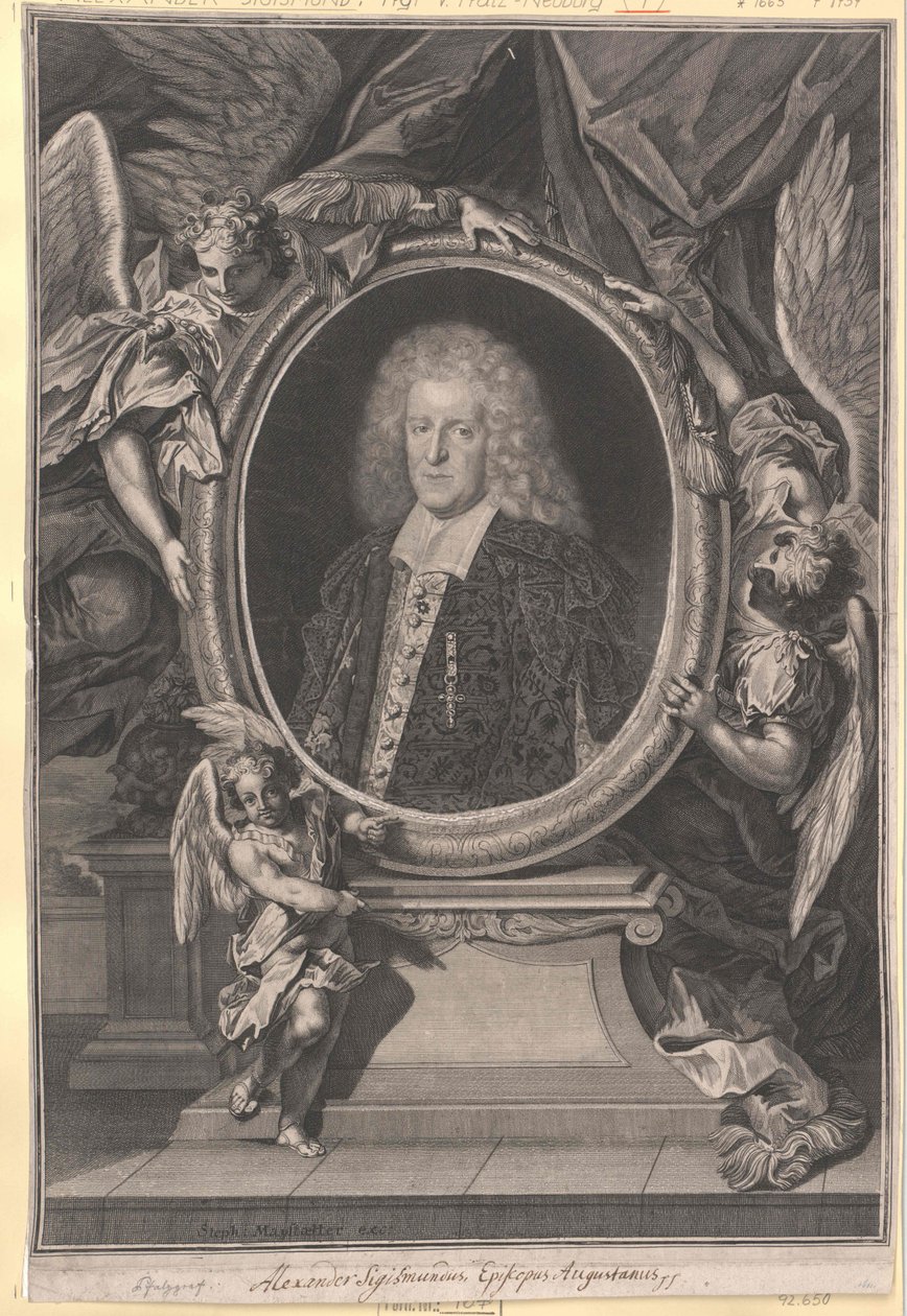 Count Palatine of Palatinate-Neuburg Alexander Sigismund by Artist Unknown