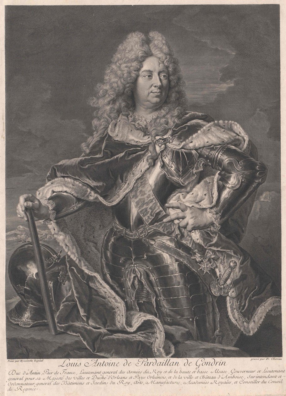 Duke of Antin Pardaillan de Gondrin by Artist Unknown
