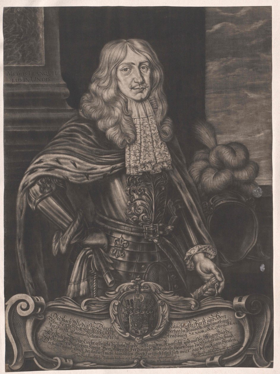 Duke of Braunschweig-Bevern Ferdinand Albrecht I by Artist Unknown