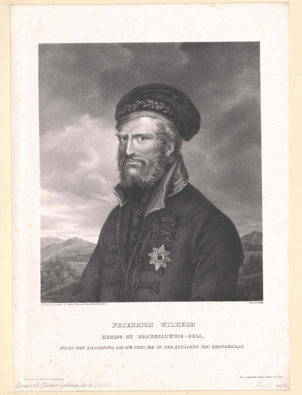 Duke Friedrich Wilhelm of Braunschweig-Oels by Artist Unknown