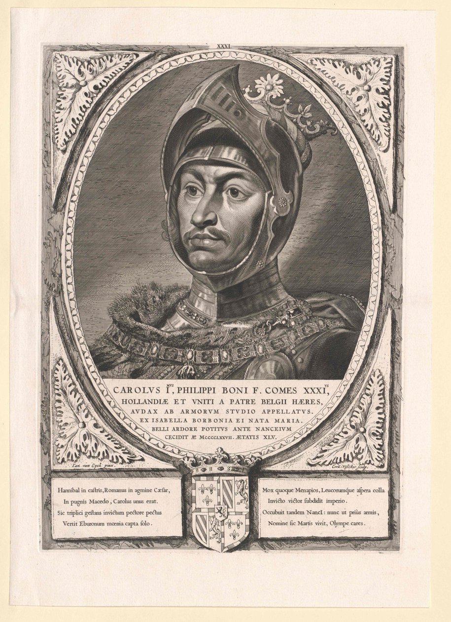 Duke Charles the Bold of Burgundy by Artist Unknown