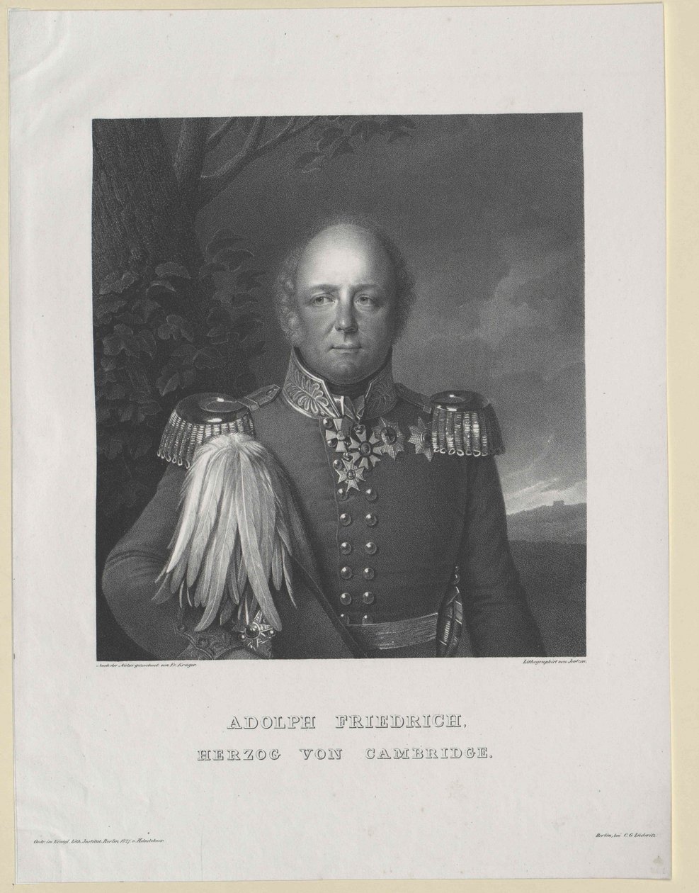 Duke Adolf Friedrich of Cambridge by Artist Unknown