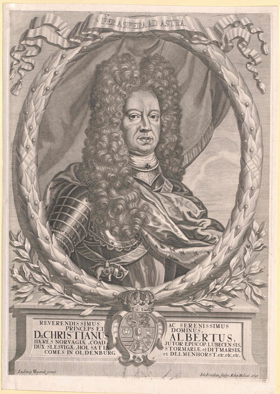 Duke of Holstein-Gottorp Christian Albert by Artist Unknown