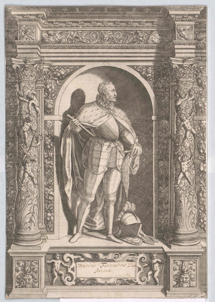 Duke Oktavius Farnese of Parma by Artist Unknown