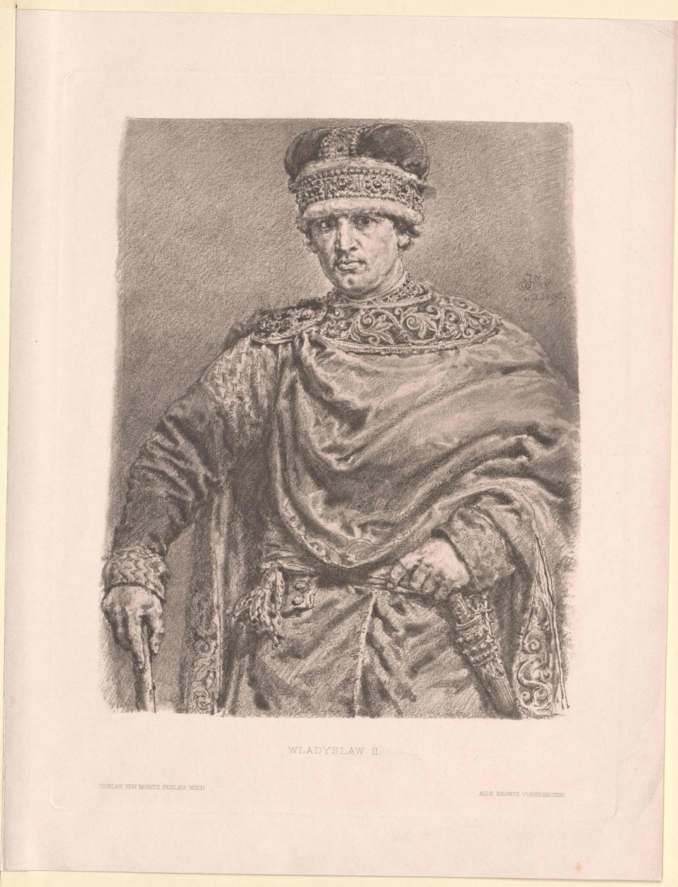 Duke of Poland Vladislav II by Artist Unknown