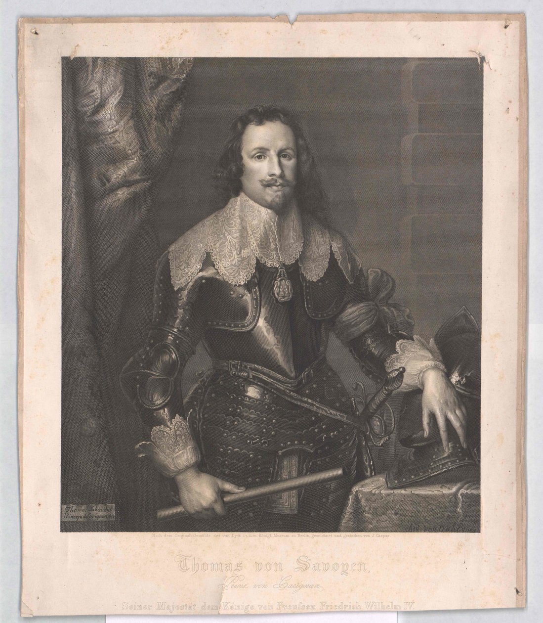 Duke Franz Thomas of Savoy-Carignan by Artist Unknown