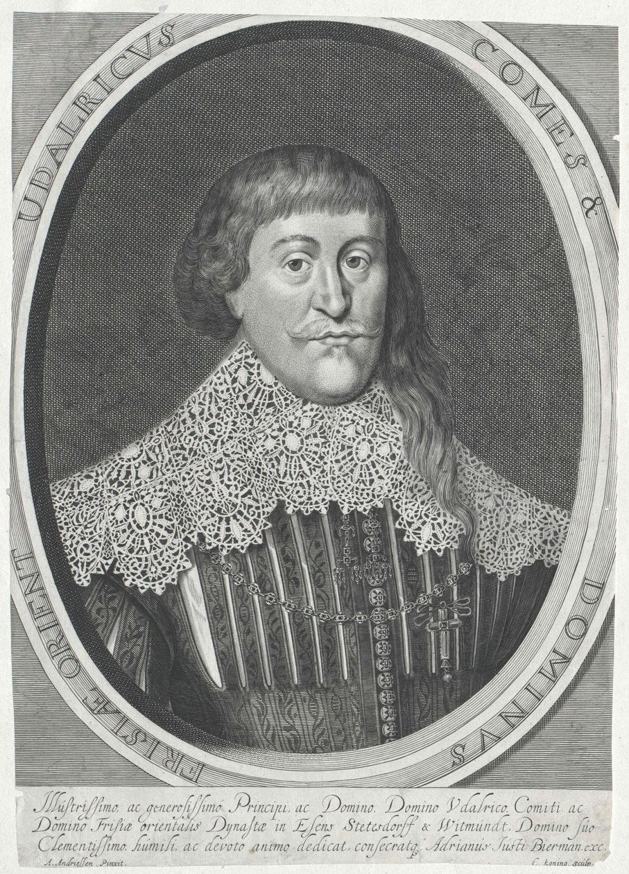 Earl Ulrich II of Eastern Friesland by Artist Unknown
