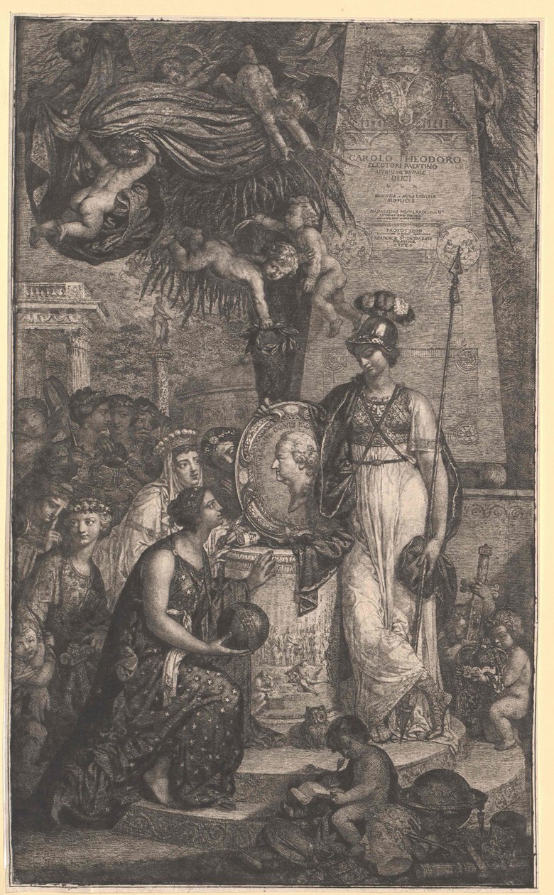 Elector of Bavaria Karl Theodor by Artist Unknown