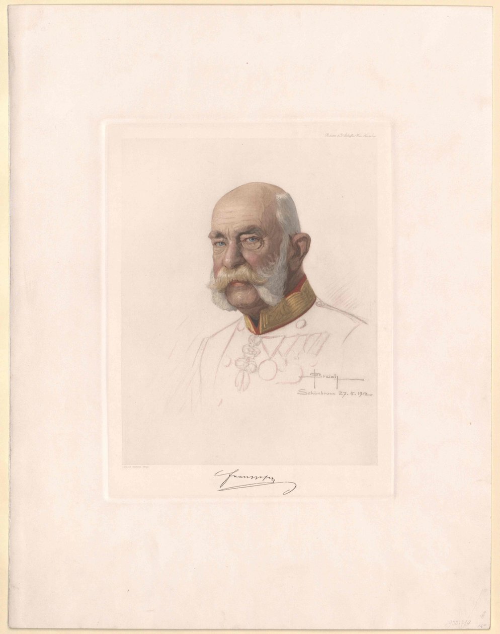 Emperor of Austria Franz Joseph I by Artist Unknown
