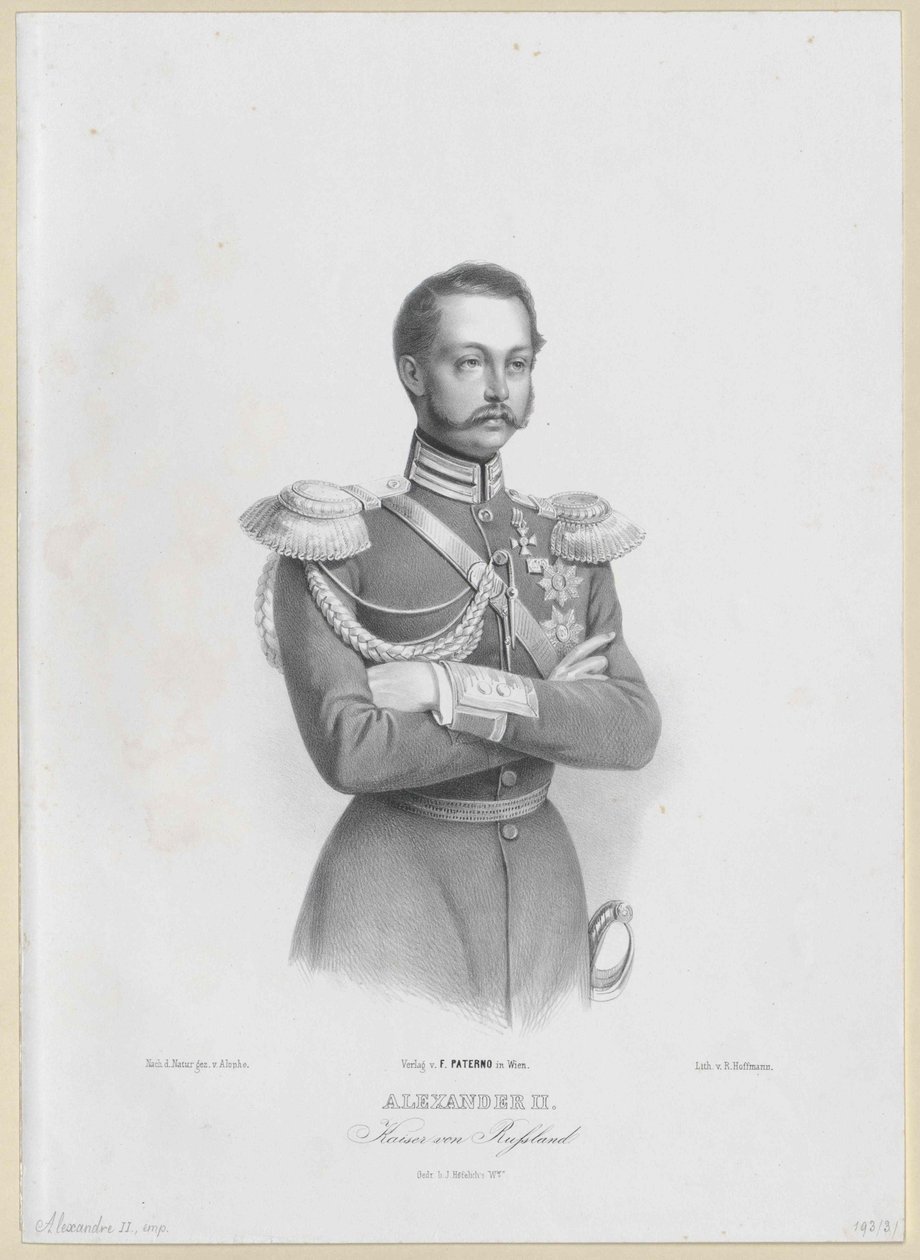 Emperor Alexander II of Russia by Artist Unknown