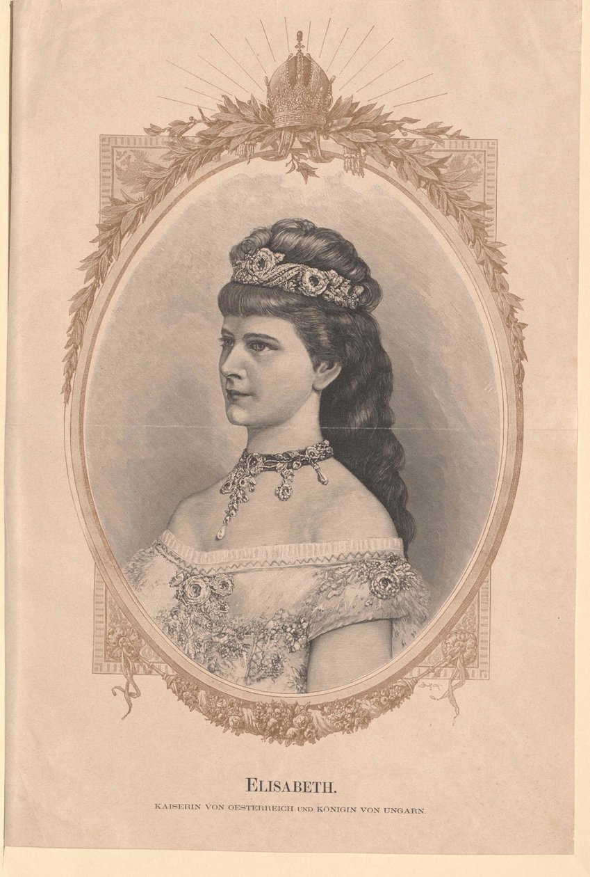 Empress Elisabeth of Austria by Artist Unknown