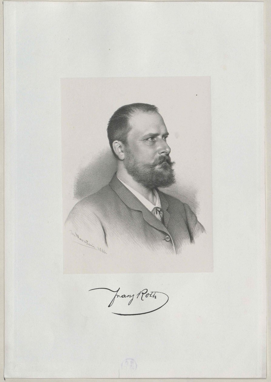 Franz Roth (print) by Artist Unknown