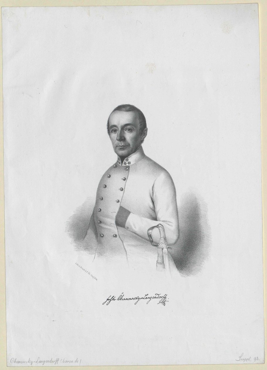 Franz Xavier Baron Chanowsky-Langendorff by Artist Unknown
