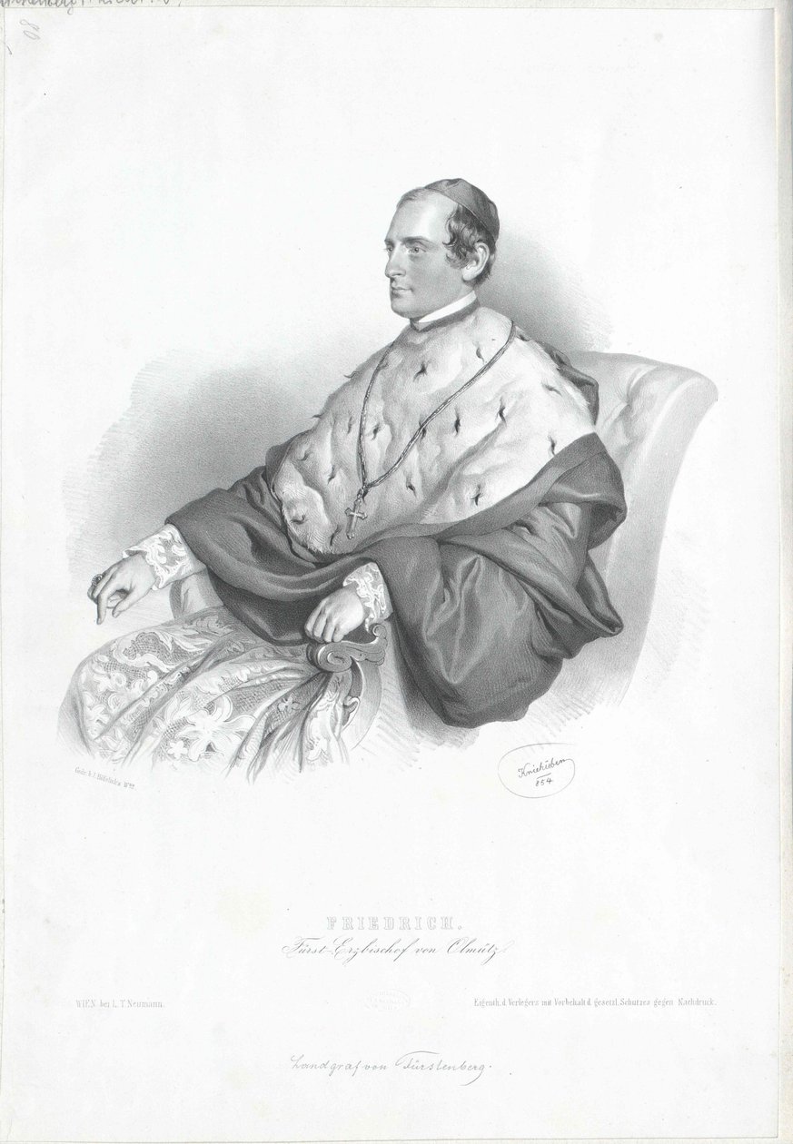 Frederick Egon Landgrave of Fürstenberg by Artist Unknown