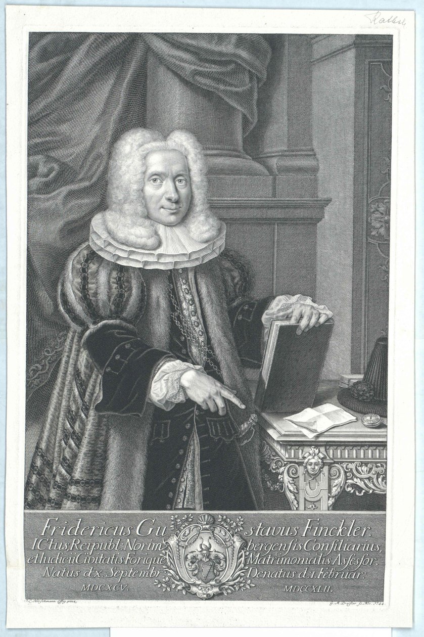 Frederick Gustav Finckler by Artist Unknown
