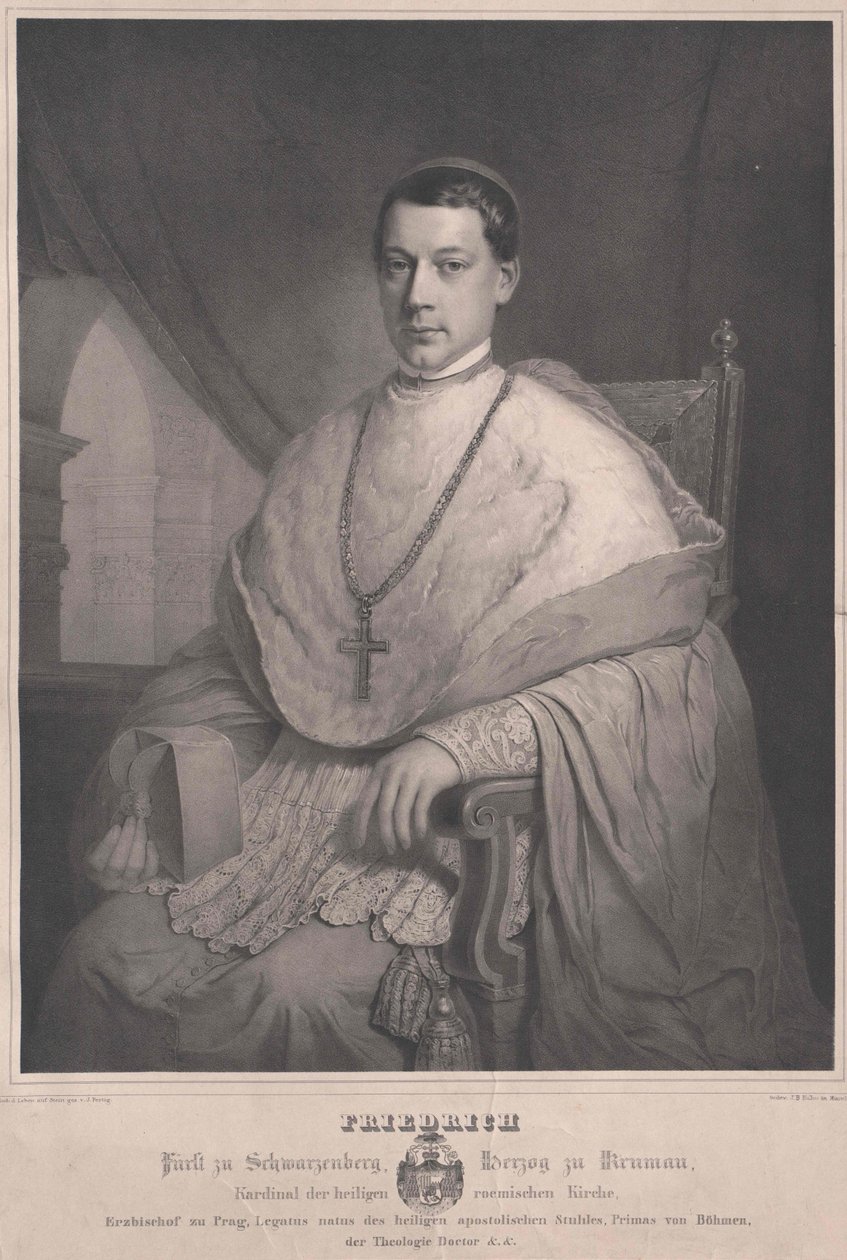 Count Frederick Schwarzenberg-Krumau by Artist Unknown