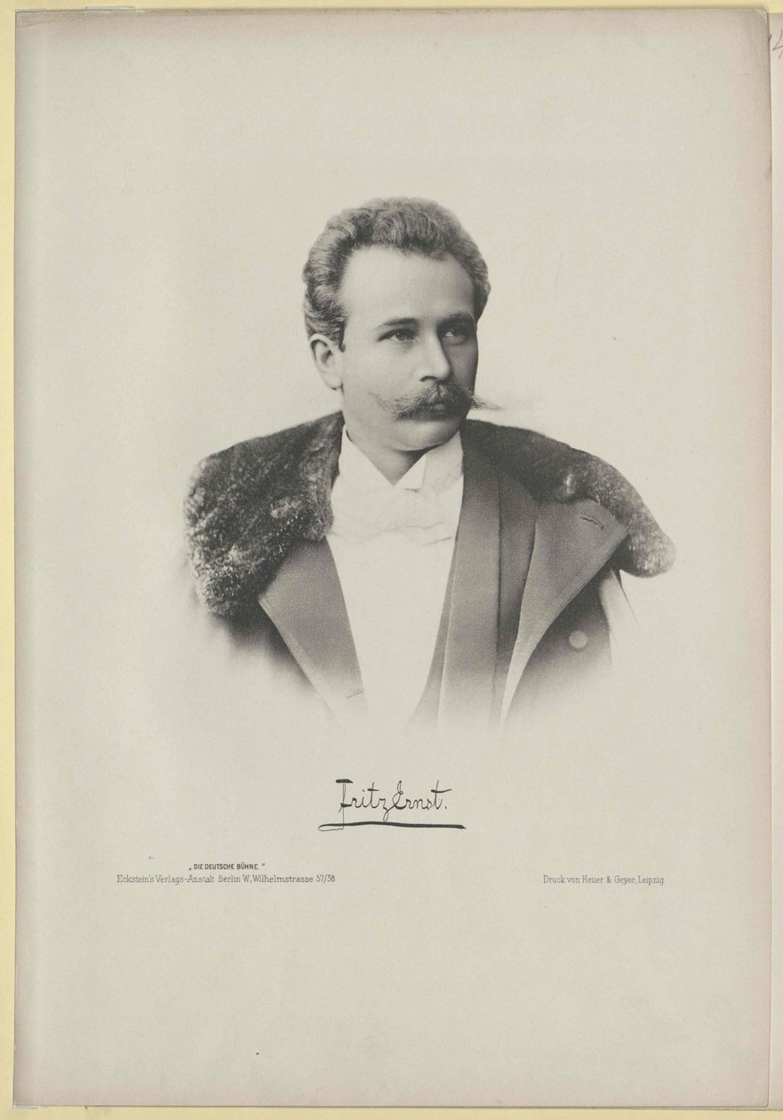 Fritz Ernst by Artist Unknown