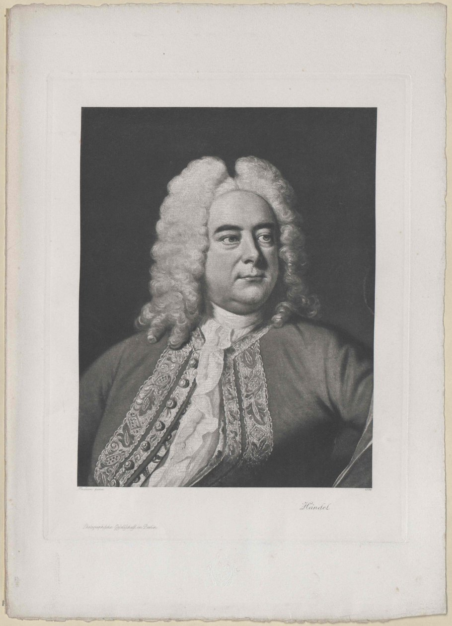 Georg Friedrich Handel by Artist Unknown