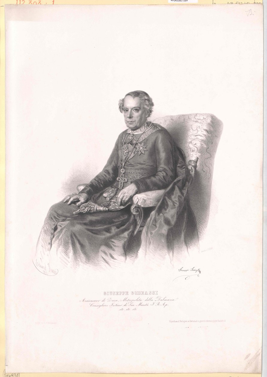 Giuseppe Godeassi by Artist Unknown