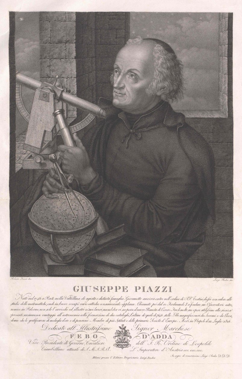 Giuseppe Piazzi by Artist Unknown