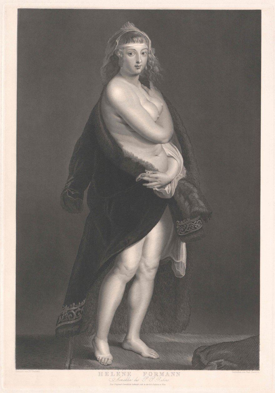 Helene Fourment by Artist Unknown
