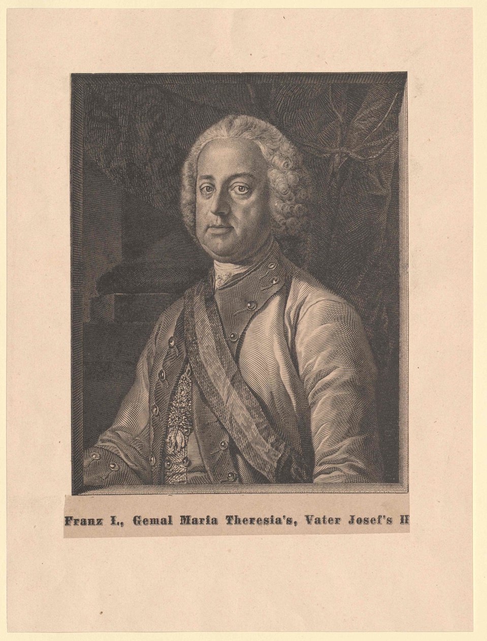 Holy Roman Emperor Francis I by Artist Unknown