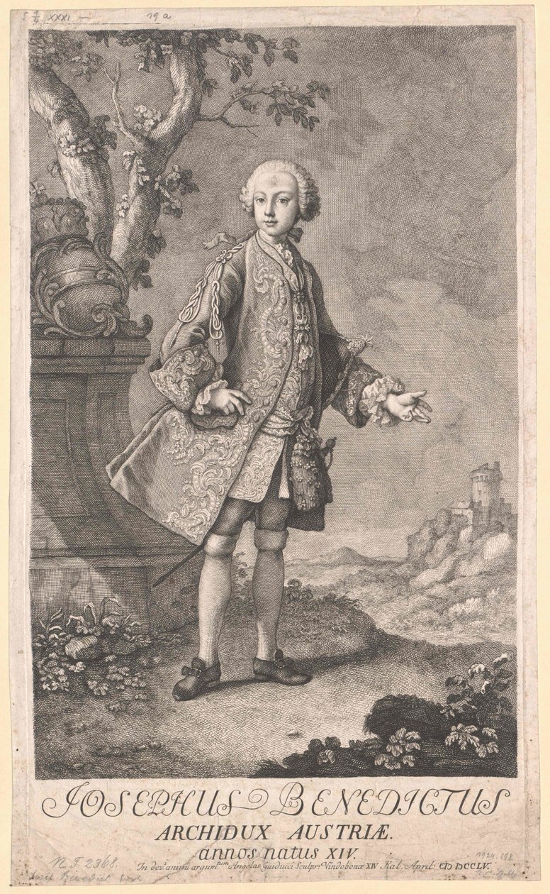 Holy Roman Emperor Joseph II by Artist Unknown