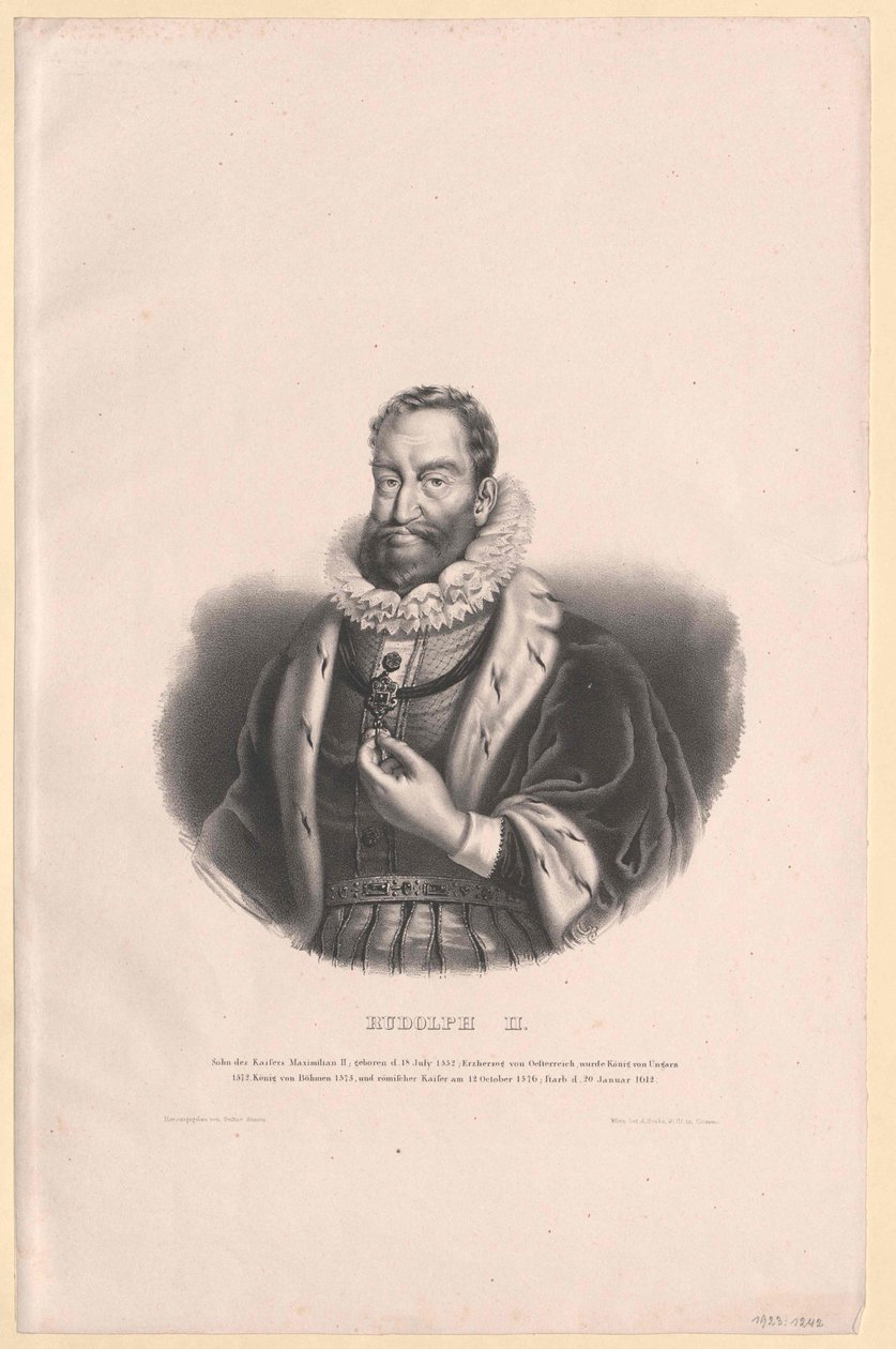 Holy Roman Emperor Rudolf II by Artist Unknown