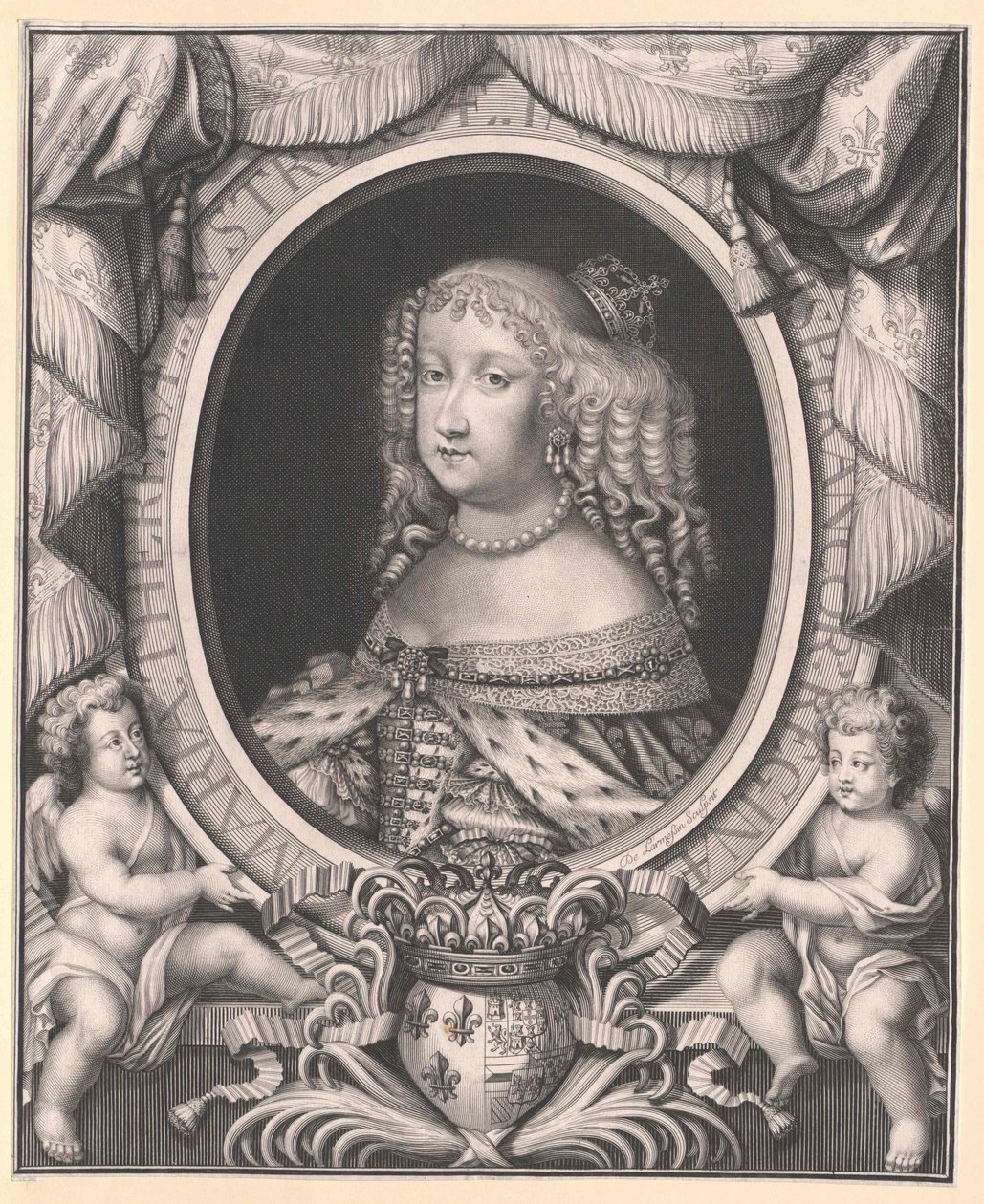 Infanta of Spain Maria Theresa by Artist Unknown
