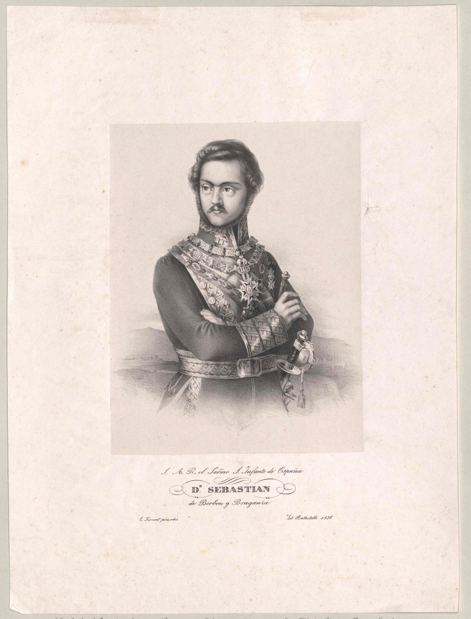 Infante Sebastian of Spain by Artist Unknown