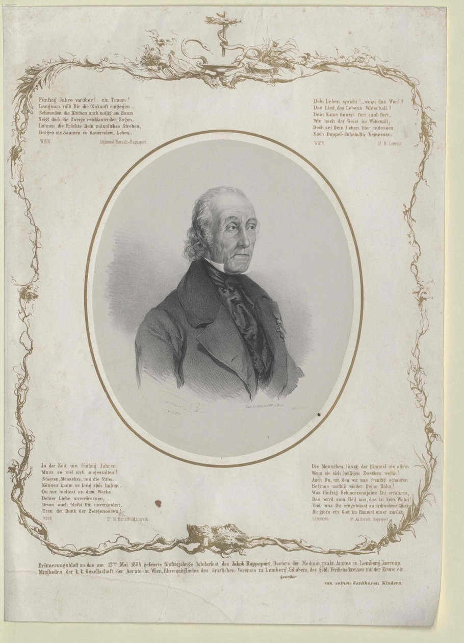 Jakob Rappaport by Artist Unknown