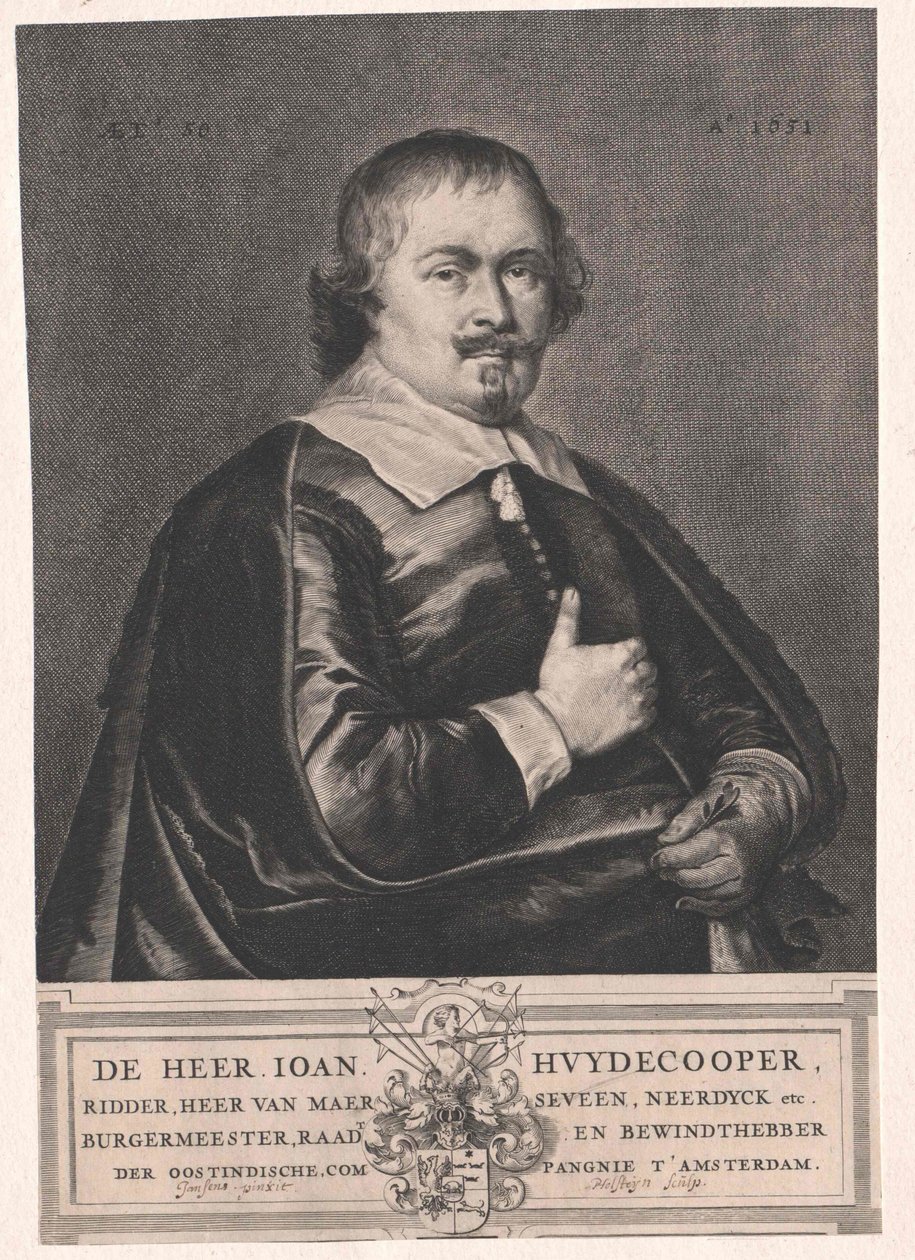 Johan Huydecoper by Artist Unknown