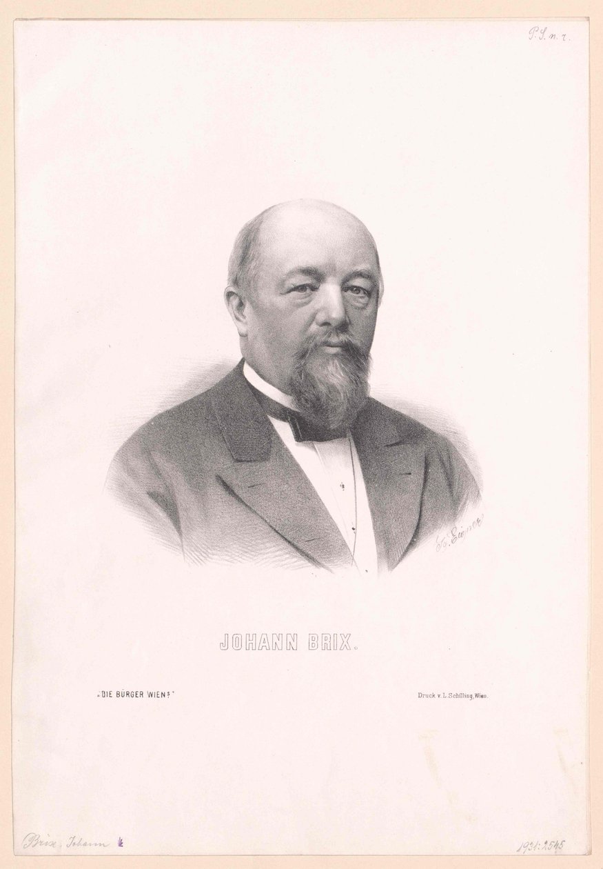 Johann Brix by Artist Unknown