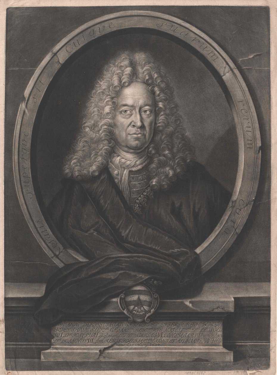 Johann Christoph von Ettner and Eiteritz by Artist Unknown