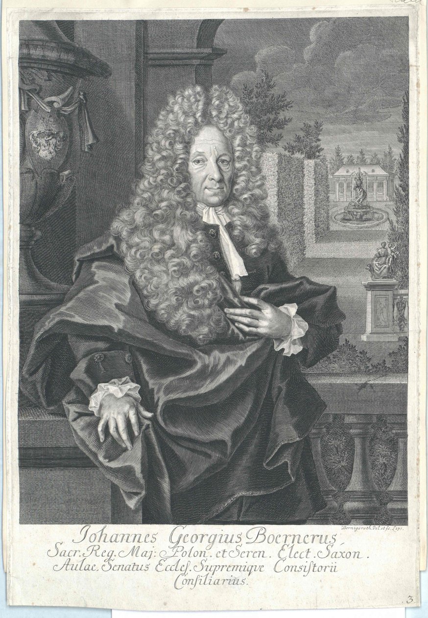 Johann Georg Boerner by Artist Unknown