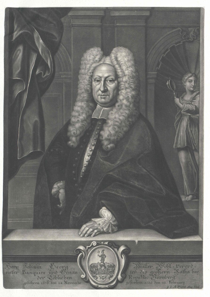 Johann Georg Mueller by Artist Unknown