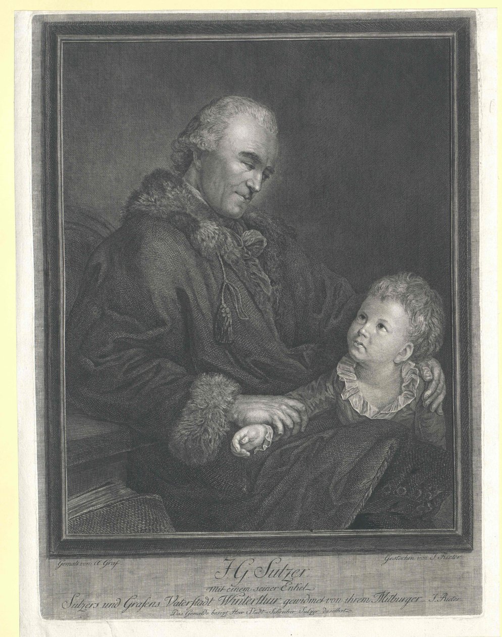 Johann Georg Sulzer by Artist Unknown