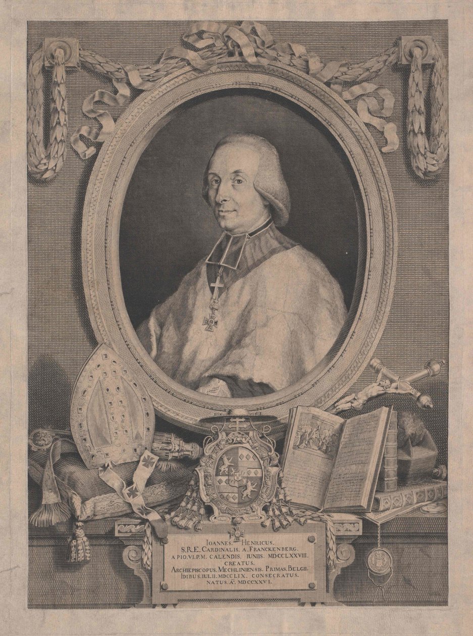 Johann Henry Count Frankenberg by Artist Unknown