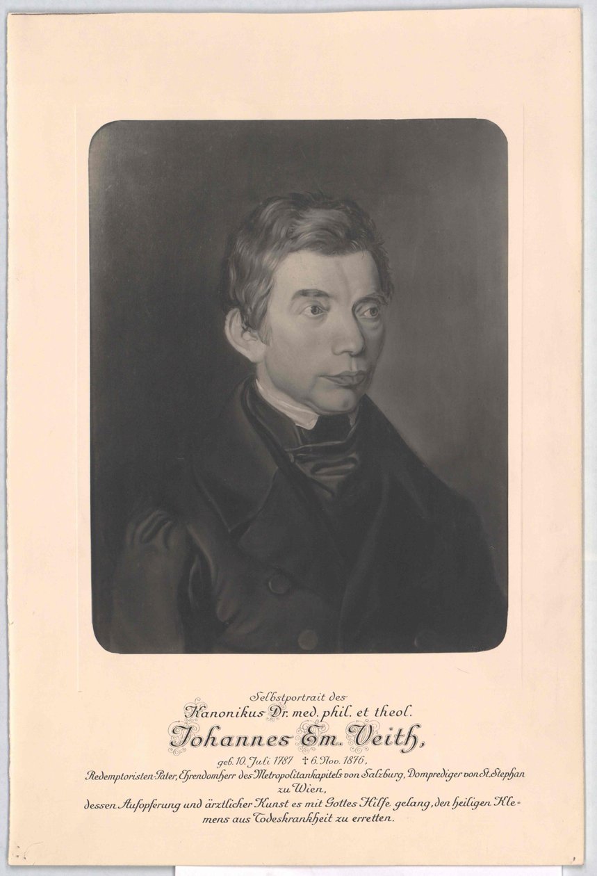 Johann Immanuel Veith by Artist Unknown