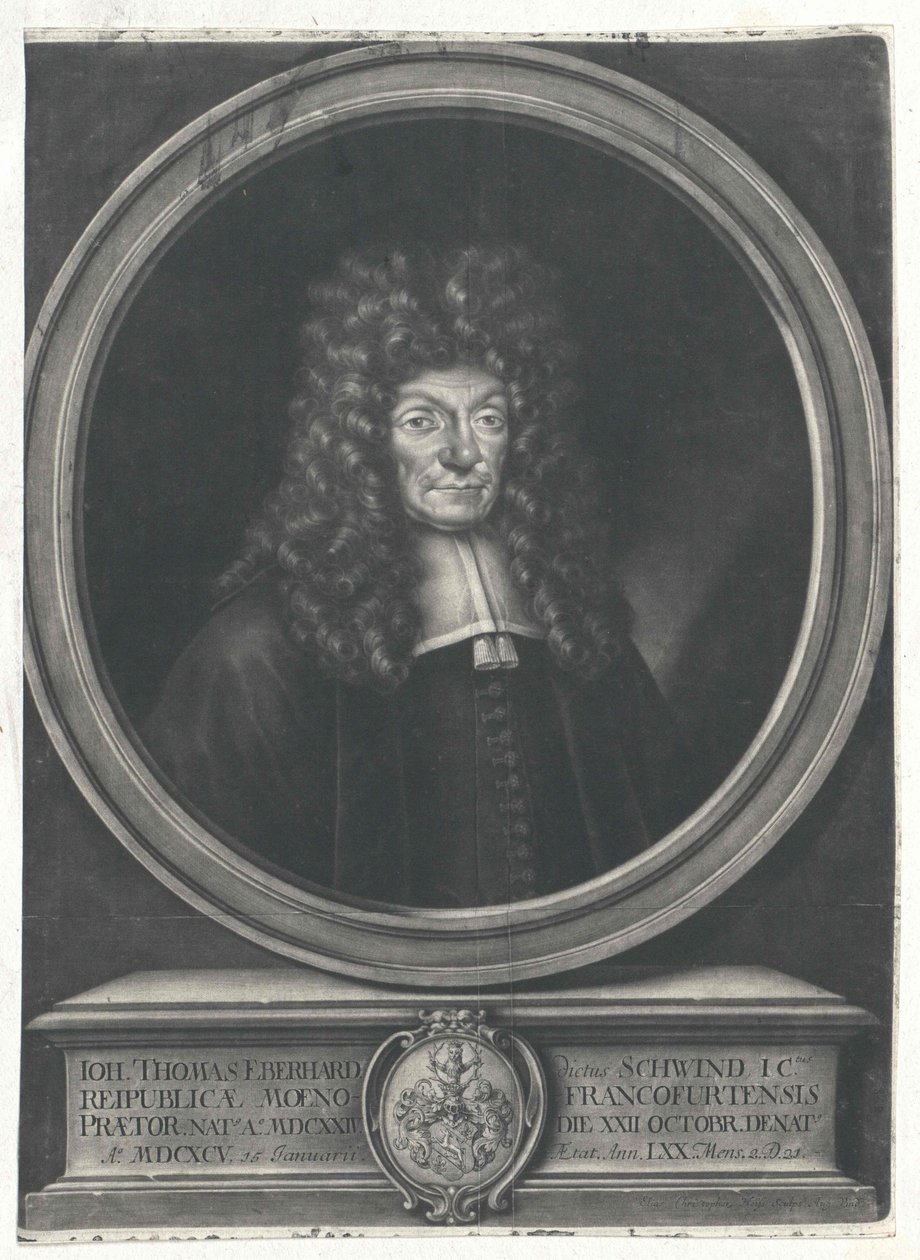 Johann Thomas Eberhard by Artist Unknown